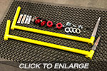 R32 GTR Racefab Chromoly Front and Rear Adjustable Blade Swaybar Kit